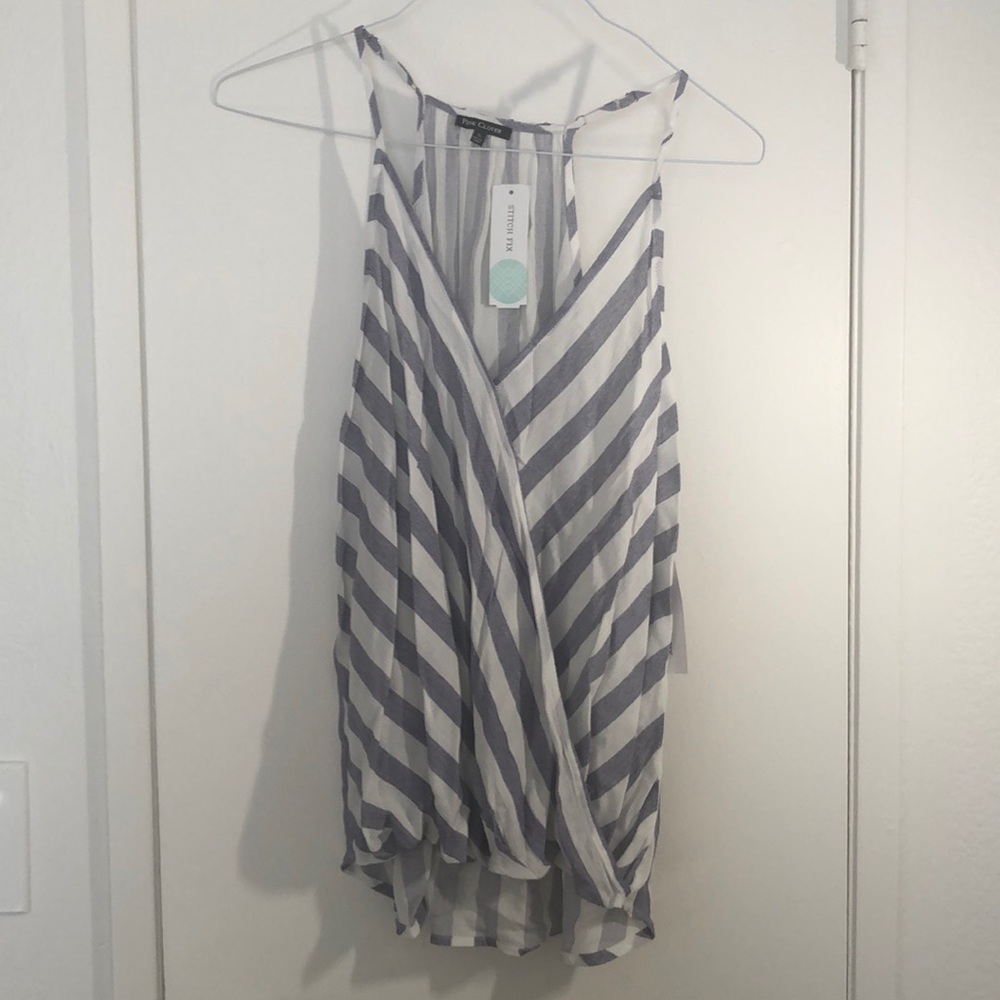 Katara crossfront tank top